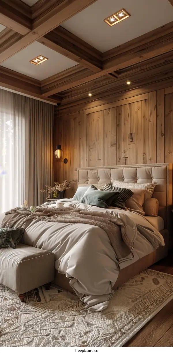 Modern Rustic Bedroom Interior Design