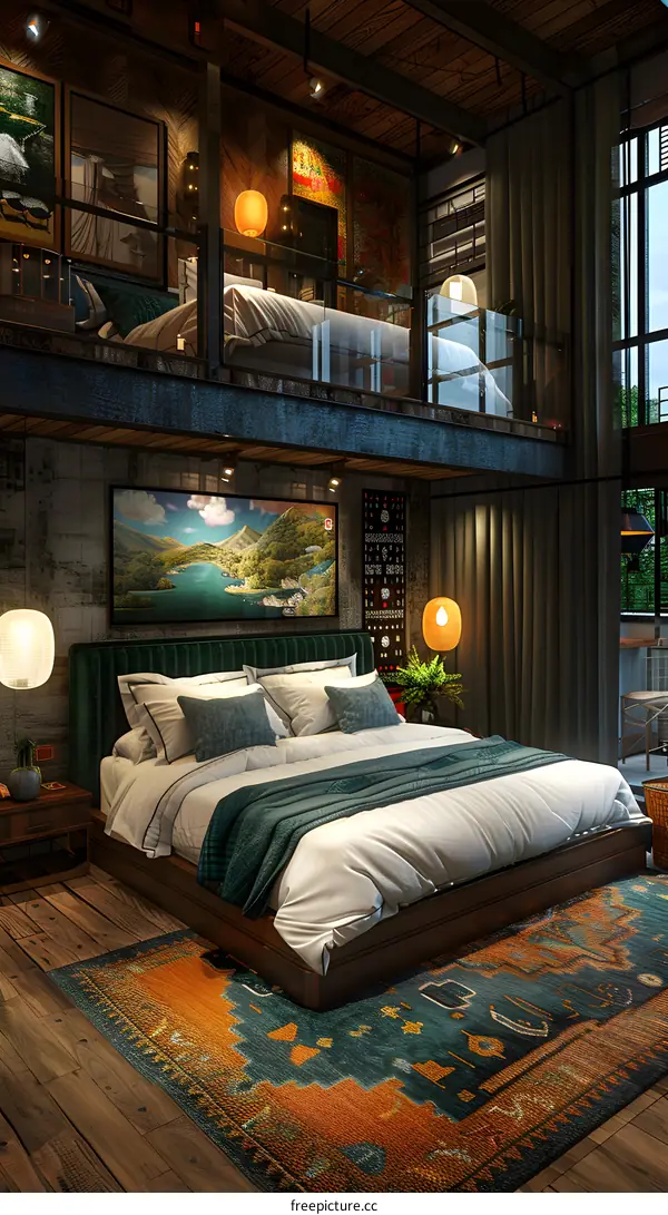 Modern Duplex Apartment Interior Design