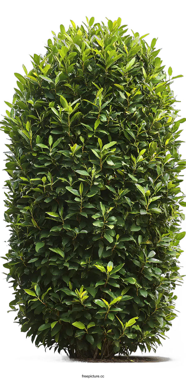 [Transparent Background PNG]Green Bush Isolated on White Background