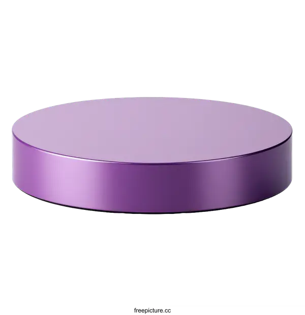 [Transparent Background PNG]Purple Round Display Platform