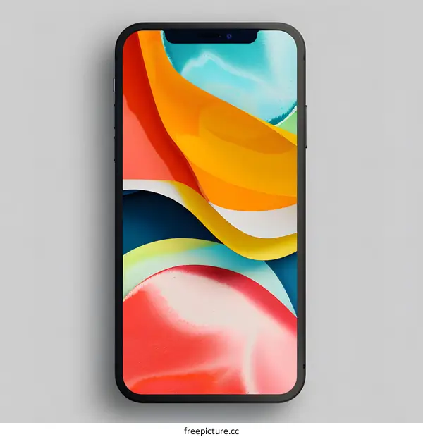 Abstract Colorful Phone Wallpaper