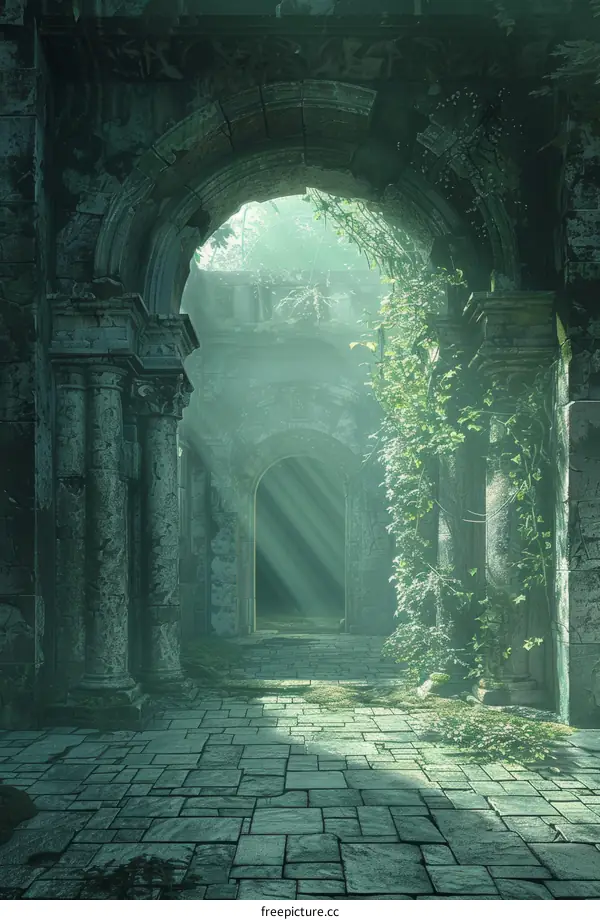 Creepy Ruins of an Ancient Temple