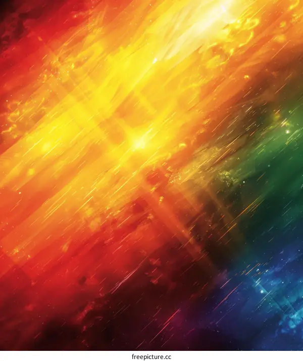 Light Trails and Swirls of Energy