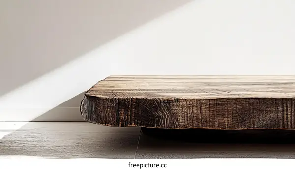 Wooden Table Top Display Background