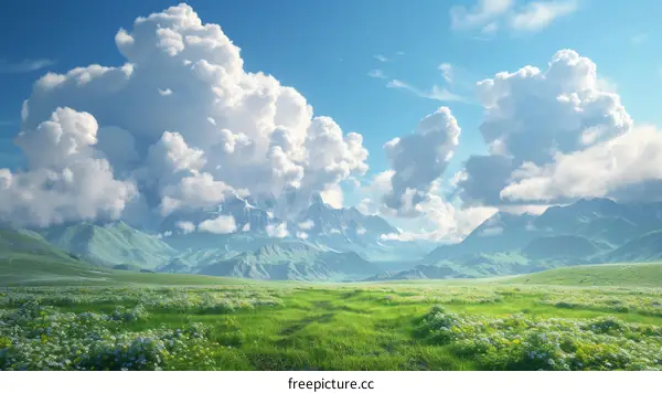 Vast Grassland Landscape