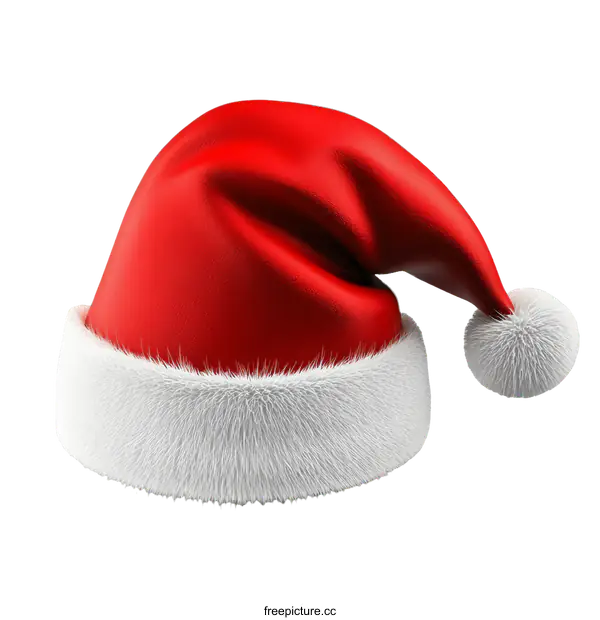 [Transparent Background PNG]Christmas Santa Hat Illustration