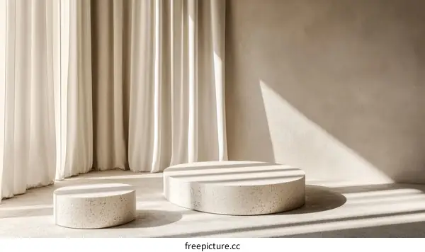 Minimalist Modern Product Display Podiums