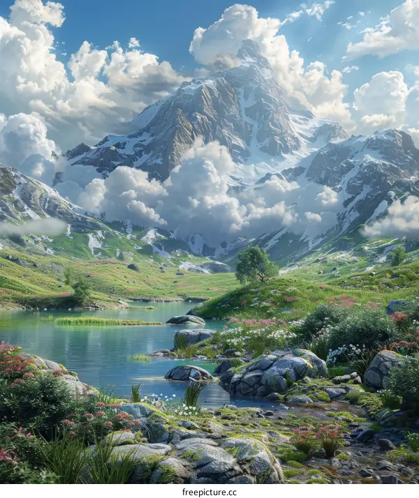 Magnificent Mountain River