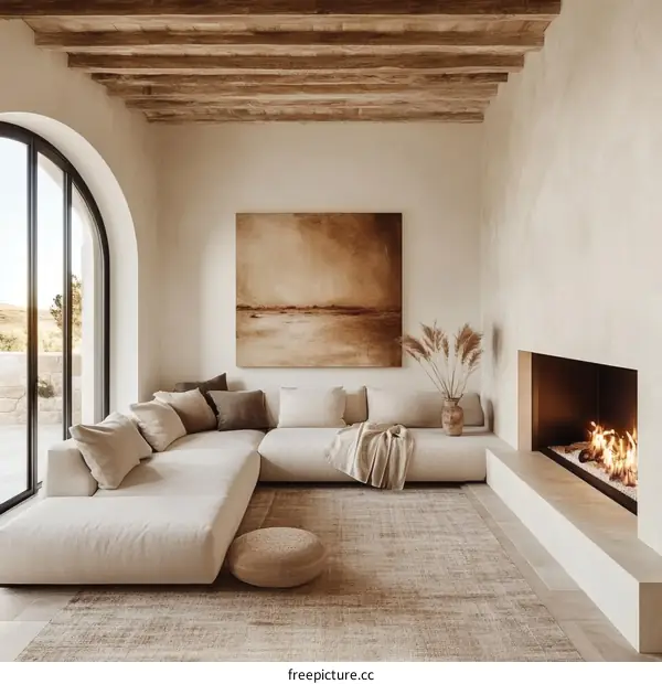 Modern Minimalist Living Room Interior Design