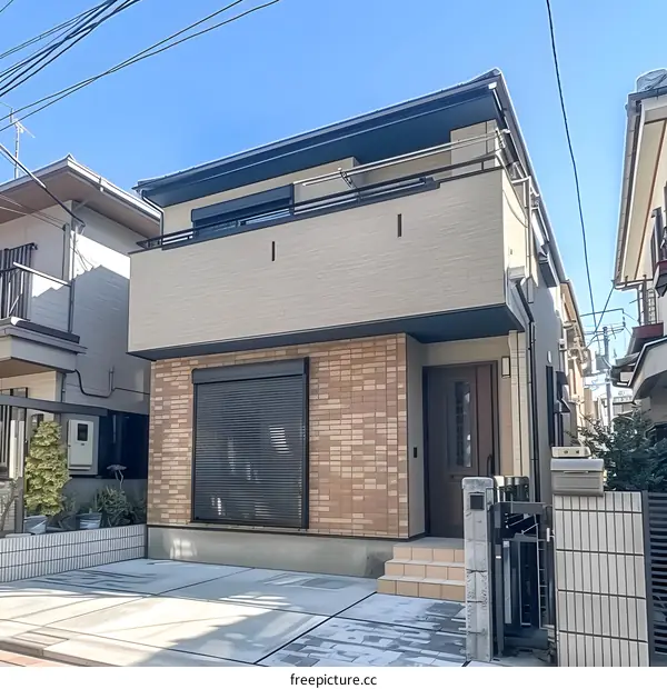 Modern Japanese Home Exterior