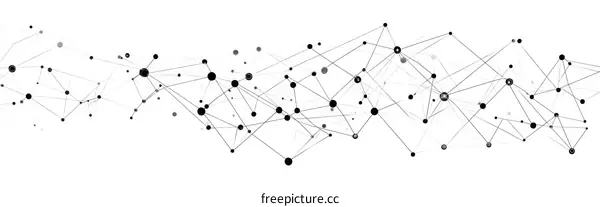 Abstract Network Connections Illustration