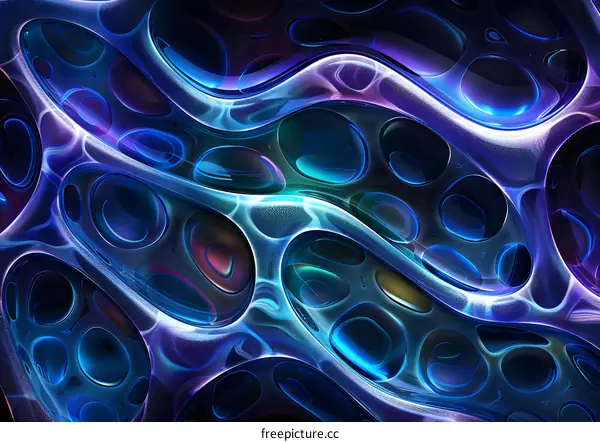 Blue and purple abstract background