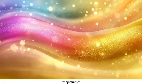 Abstract Colorful Glitter Background Design