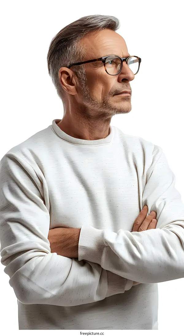 portrait of a man wearing glasses