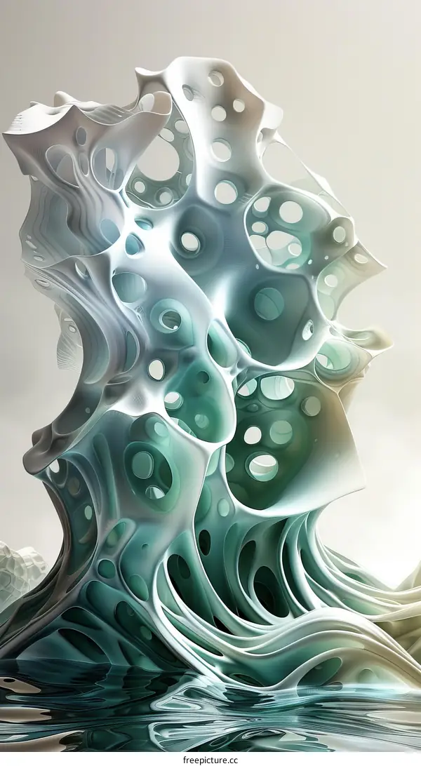 Abstract Organic Structure