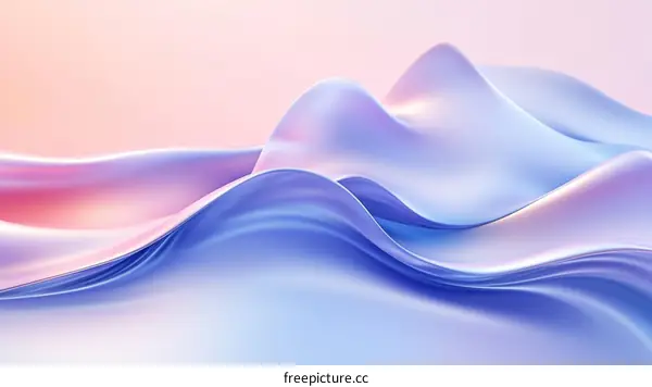 Abstract Fluid Flowing Colors