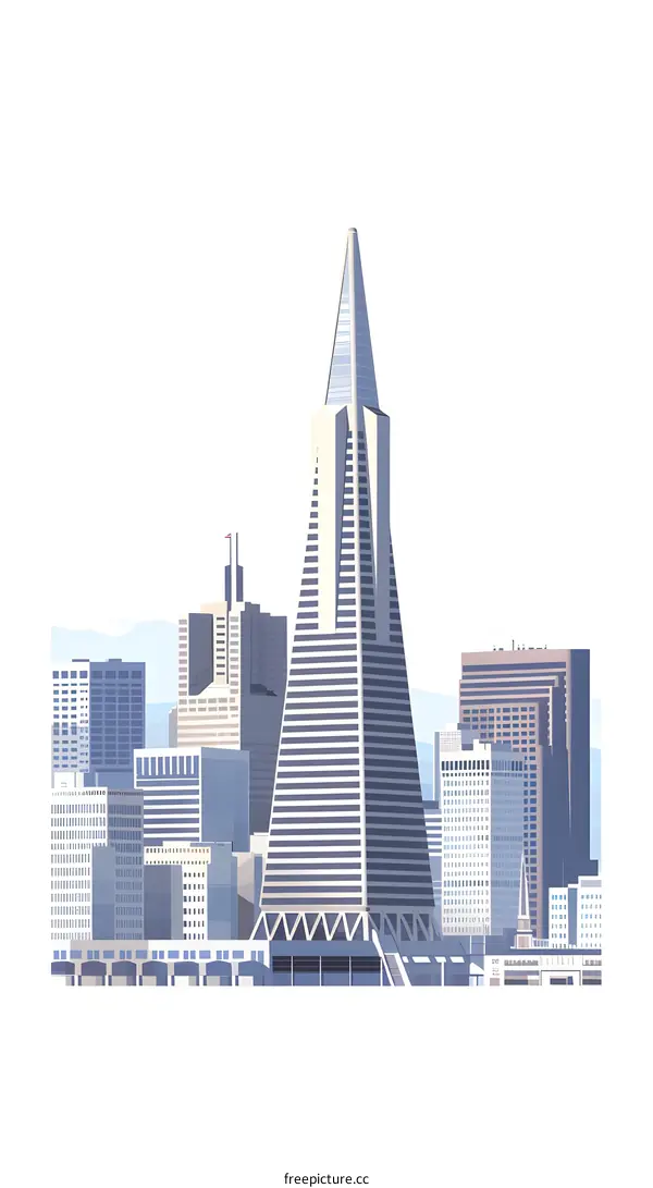 San Francisco Skyline Illustration