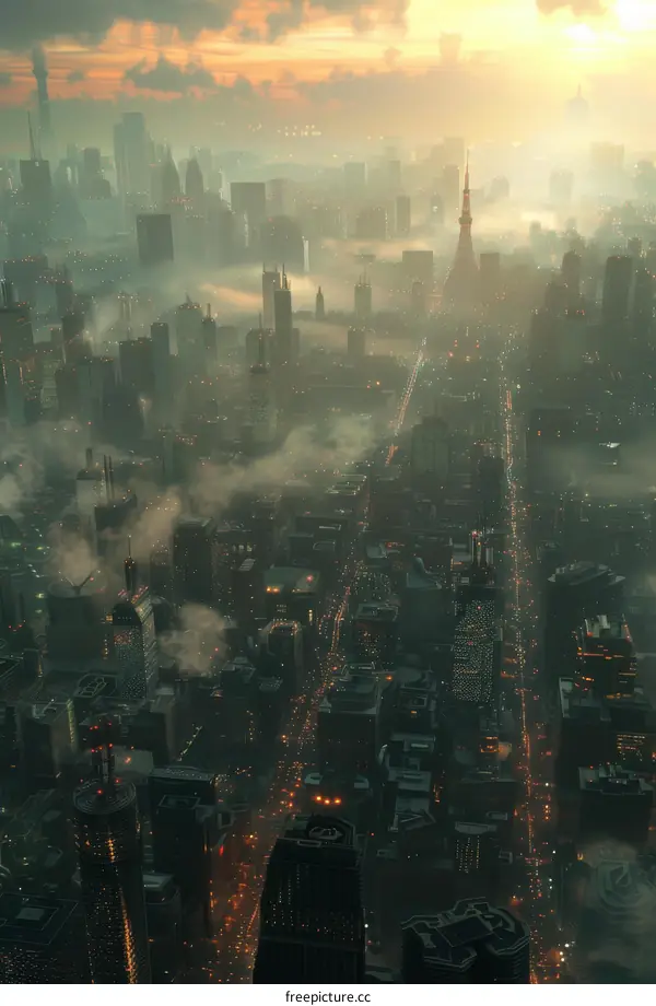 Shanghai's The Bund's Symphony of Architecture at Sunset