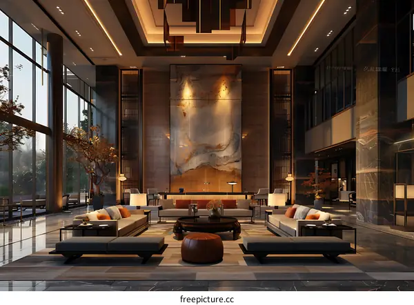 Hotel Lobby Interior Design