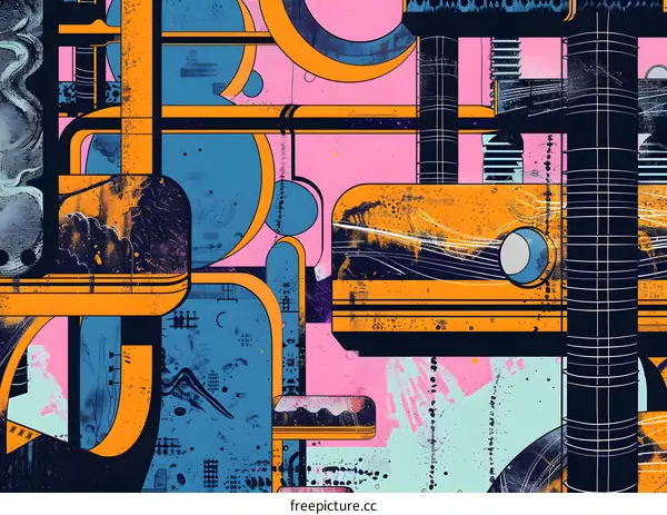 Abstract Geometric Shapes and Patterns