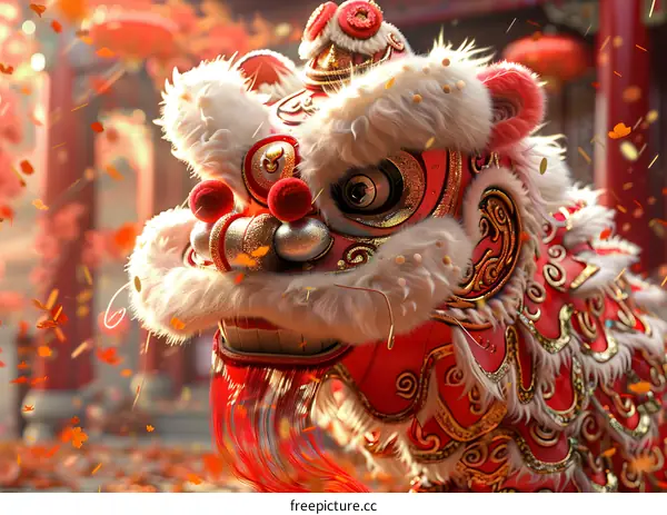 Lion dance