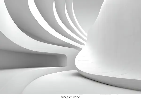 Abstract Architectural Interior Design