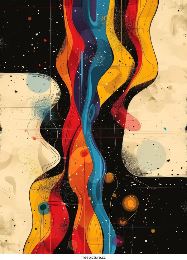 Colorful Geometric Pattern Background