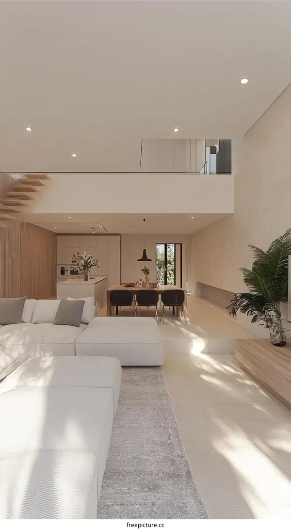 Modern Minimalist Living Room Interior Design