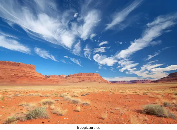 Wide Shot of Canyonlands National Park in Utah