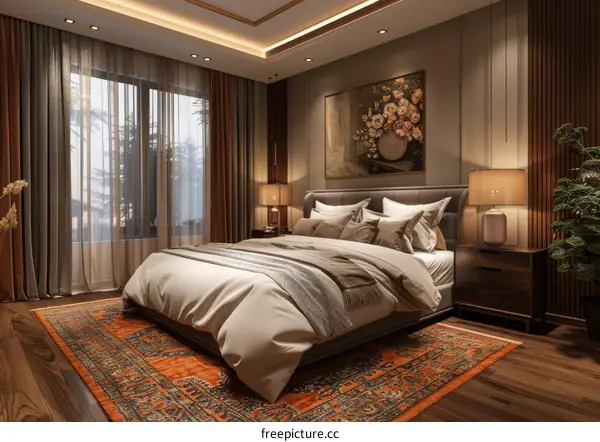 Modern Elegant Bedroom Interior Design