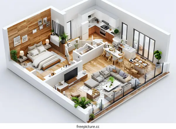 Modern home interior design