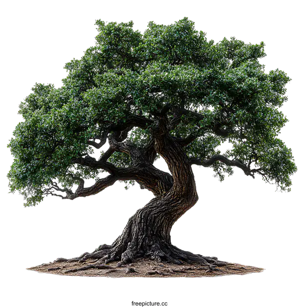 [Transparent Background PNG]Majestic Ancient Tree with Lush Canopy