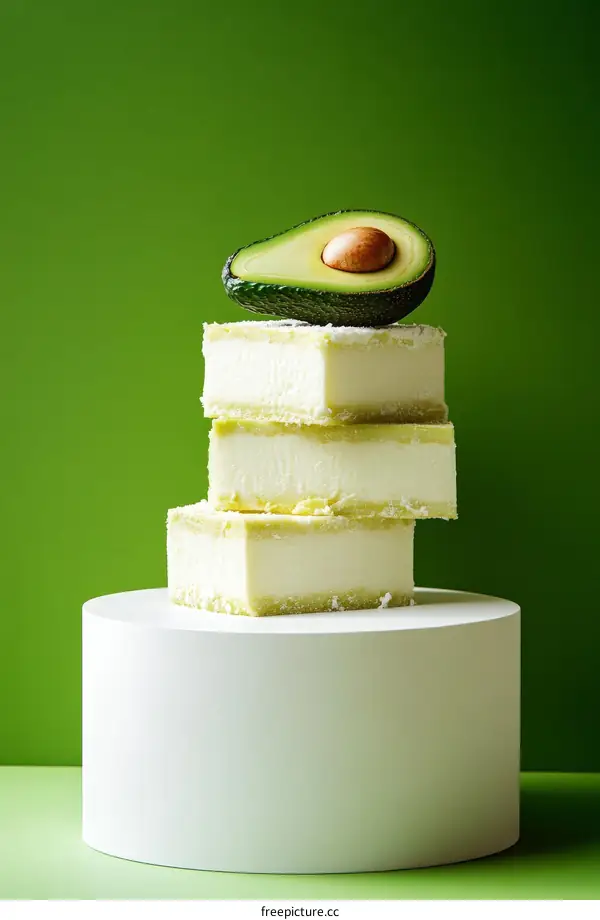 Avocado and Creamy Dessert Display