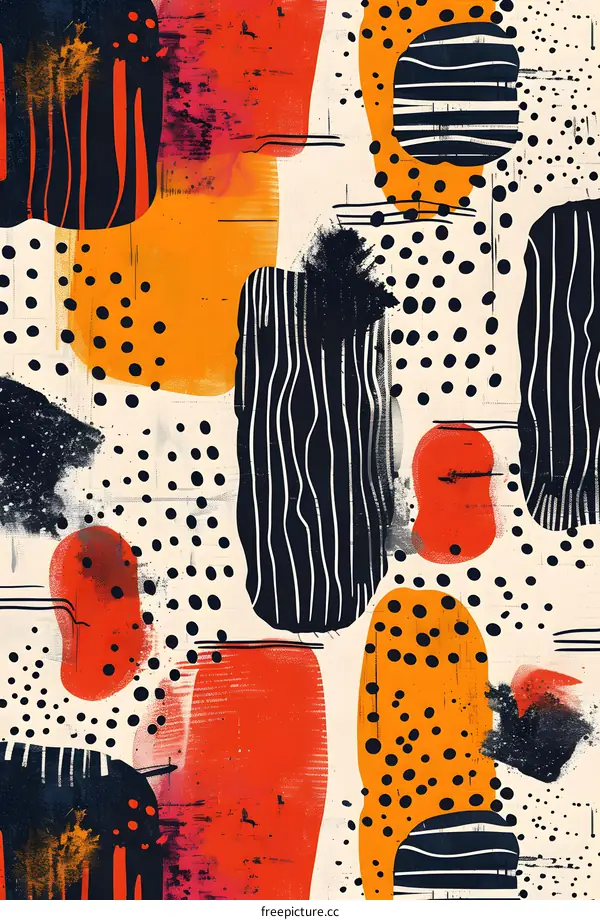 Abstract shapes and patterns design