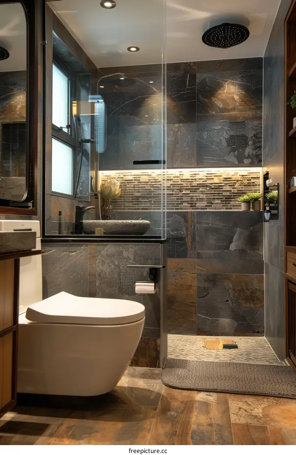 Modern Minimalist Contemporary Bathroom Design