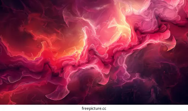 Vibrant Abstract Painting with Bold Brushstrokes