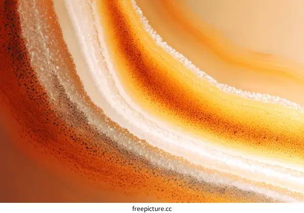 Closeup of a Natural Agate Stone Texture