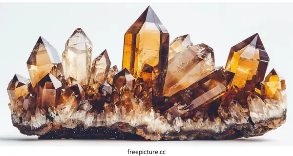 Large Rough Smoky Quartz Crystal Cluster