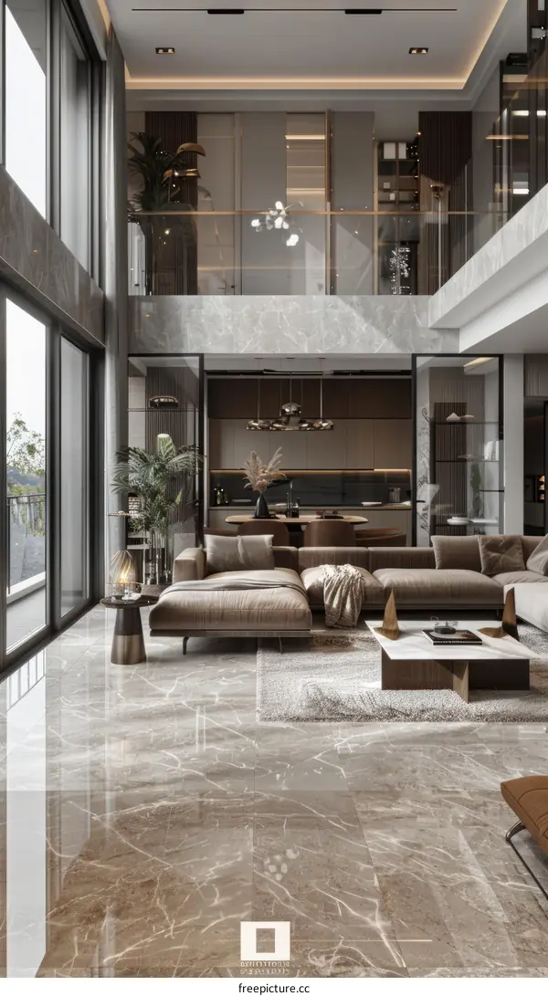 Modern luxury house interior design