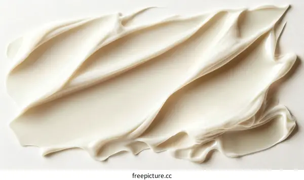 Cream Texture Close-up Image