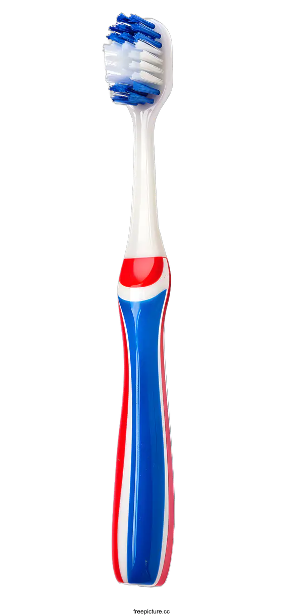 [Transparent Background PNG]Colorful Toothbrush with White Background