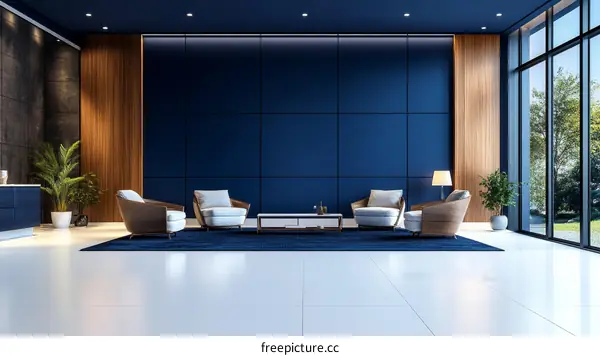 Modern Minimalist Living Room Interior Design