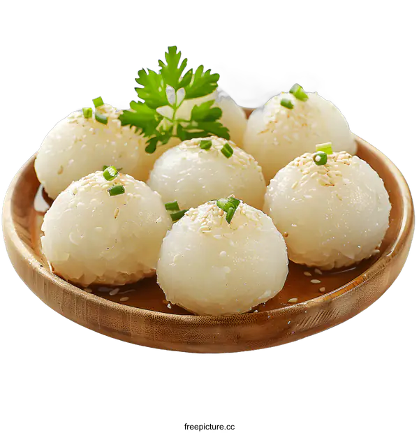 [Transparent Background PNG]Glutinous rice balls