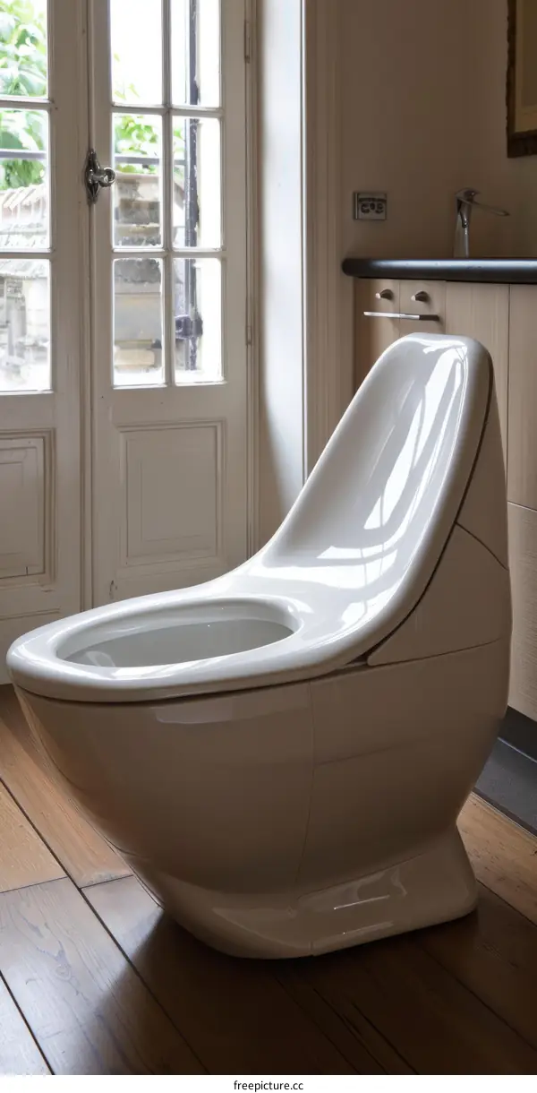 Stylish Bathroom Interior with the Latest Toilet Design