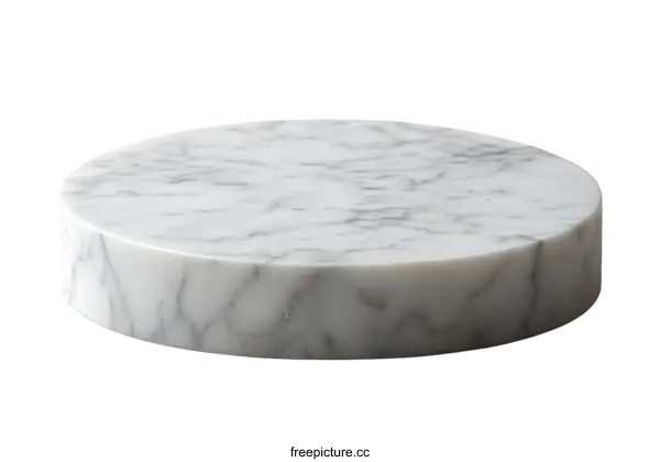 [Transparent Background PNG]Round Marble Display Stand