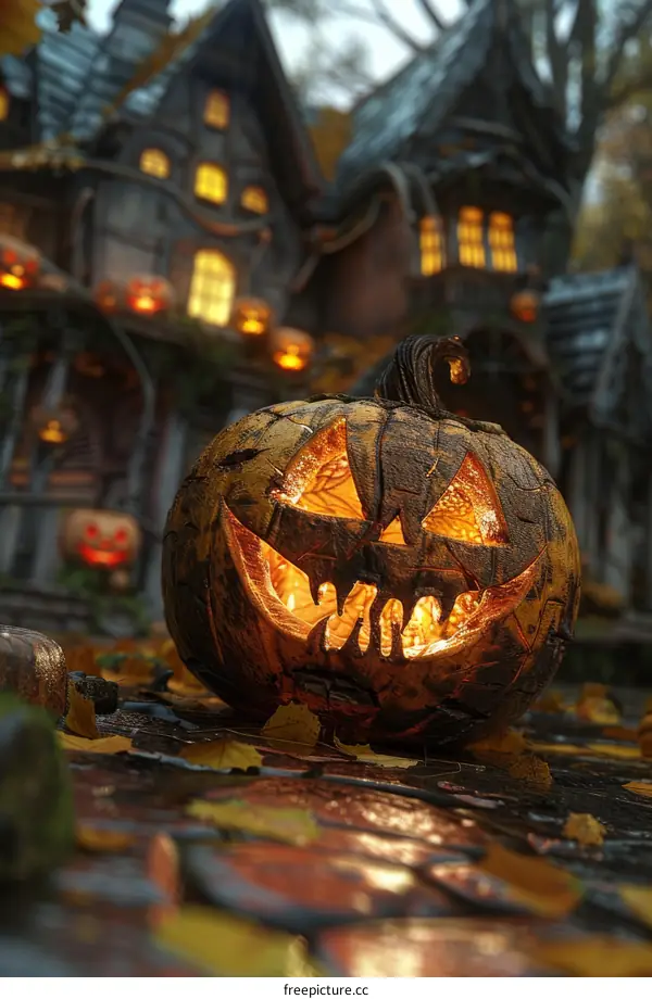 Halloween Pumpkin Lantern