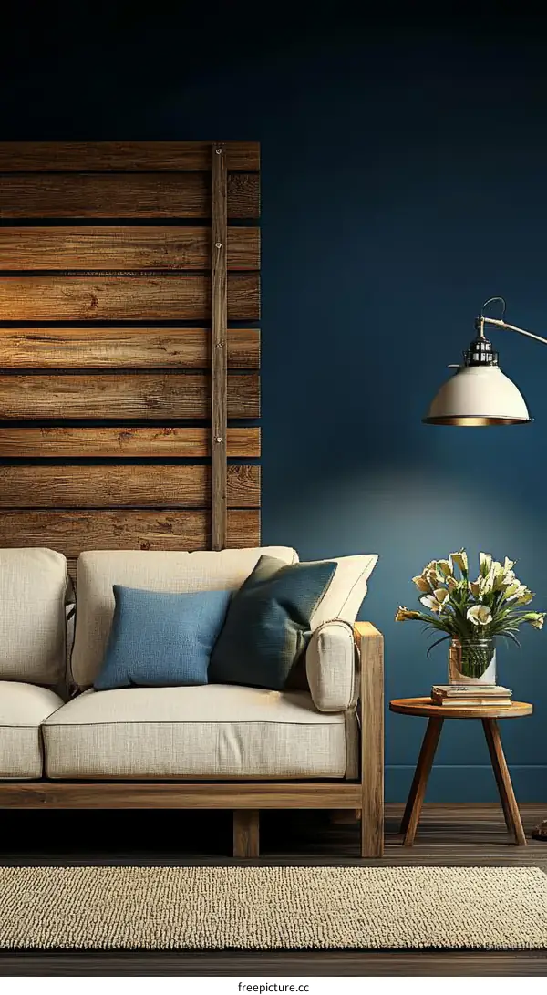 Rustic Modern Living Room Interior Design