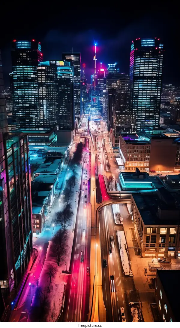 Toronto Skyline at Night