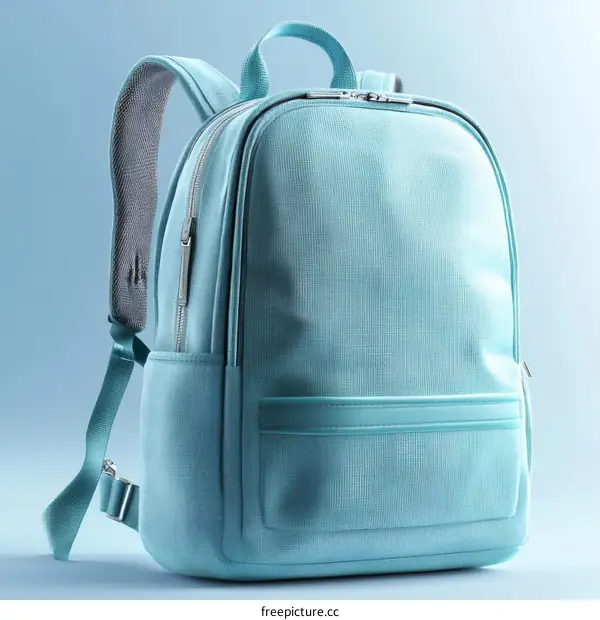 Light Teal Backpack for Back to School