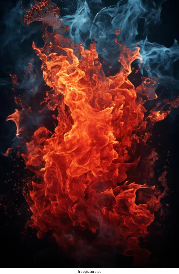 Fire and Water: A Dance of Opposites